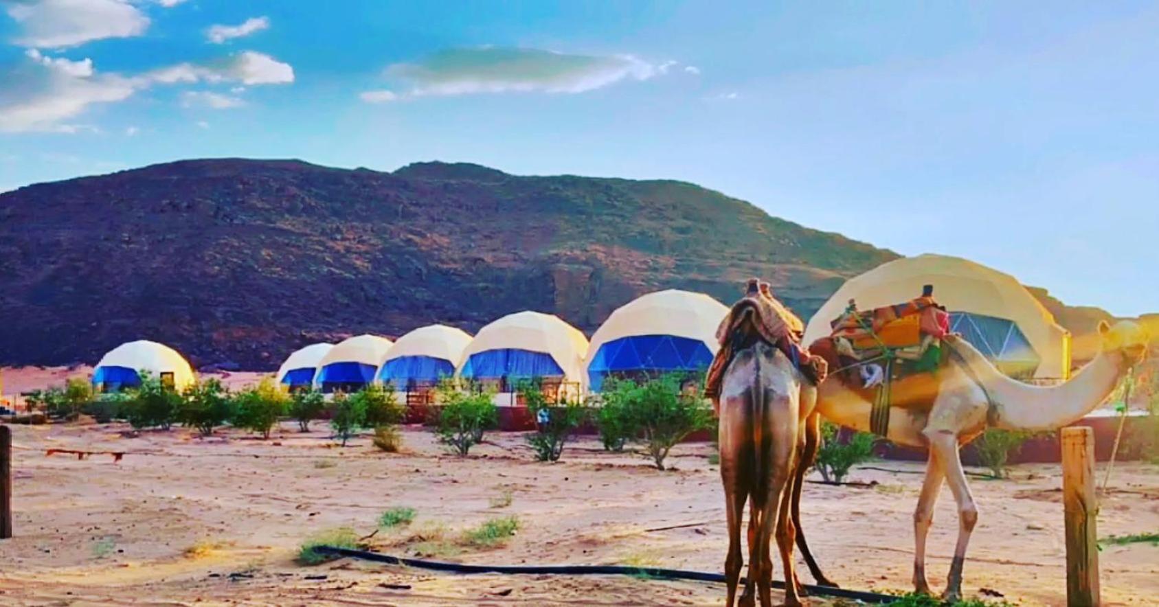 Adel Rum Camp Bubbles Wadi Rum Exterior photo